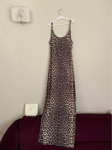 Leopar elbise
