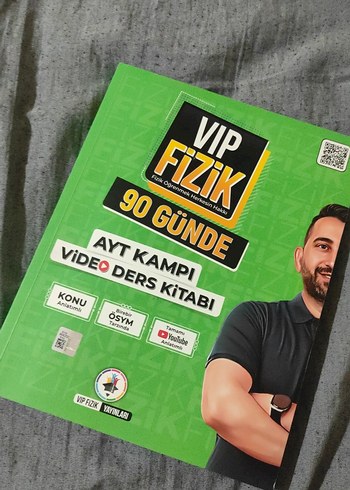 VIP Fizik 90 Günde AYT Kampı Video Ders Kitabı