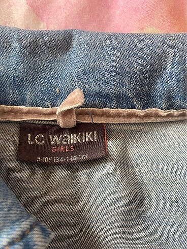 9 Yaş Beden LCW kız çocuk kot ceket