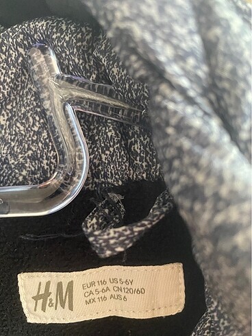 5 Yaş Beden H&M erkek çocuk mont