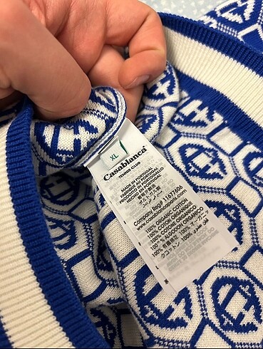xl Beden Orijinal Casablanca Polo Tshirt
