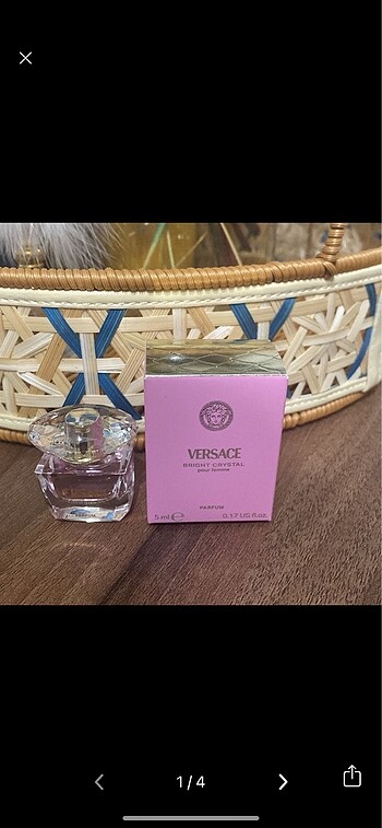 Versace brıght crystal parfüm