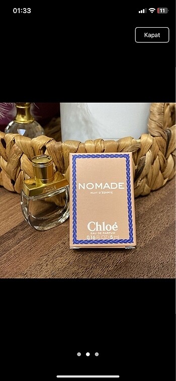 Chloé Chloe nomade nuit egpyt
