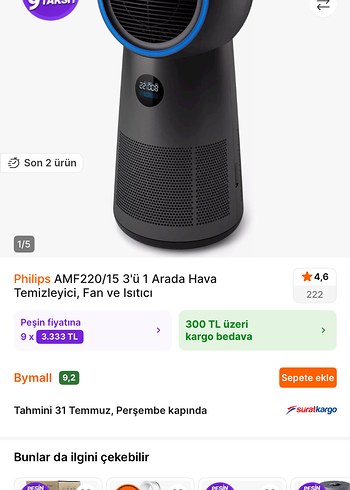 Philips Siyah Hava Temizleyici ve Nemlendirici - Görsel 6