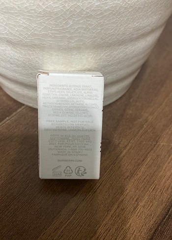 Burberry Her Eau de Parfum Intense Kadın Parfümü 5 ml - Görsel 3