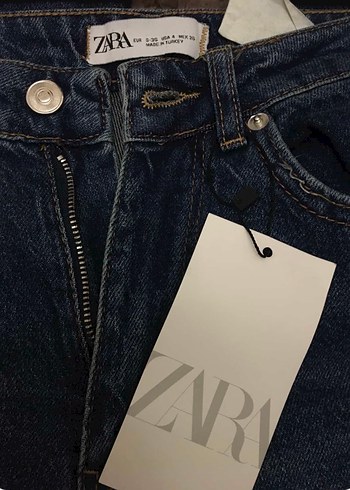 Kadın Mavi Regular Fit Denim Pantolon - Görsel 3