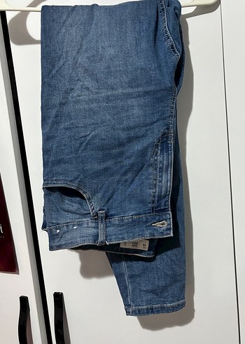Stradivarius Mavi Denim Jean Pantolon