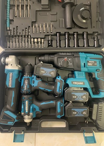Diğer Şarjlı Matkap 4 Lü set