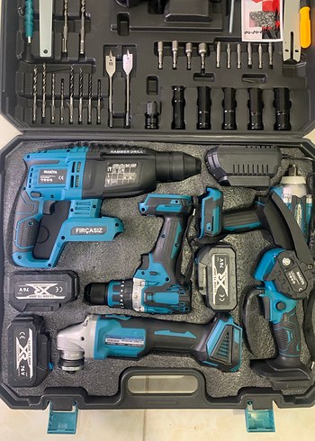 Beden Şarjlı Matkap 5 Li set