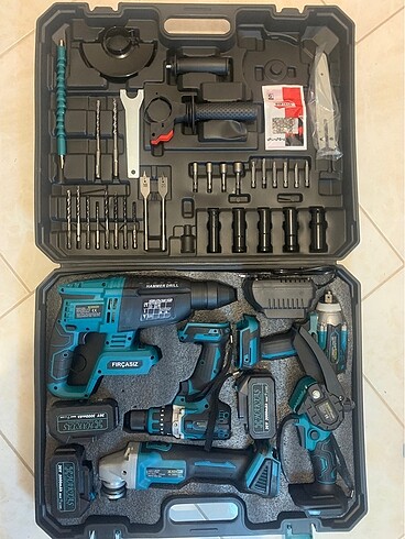 Şarjlı Matkap 5 Li set