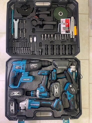 Şarjlı Matkap 5 Li set