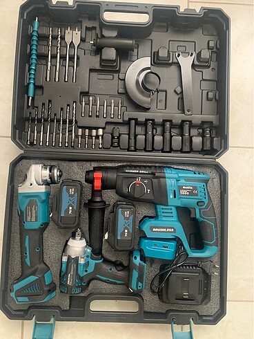 Şarjlı matkap 4 Lü set