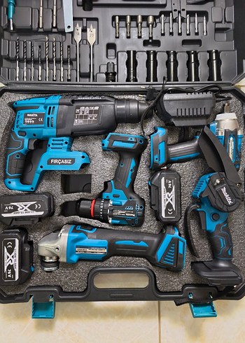 Şarjlı Matkap 5Li Set - Görsel 2