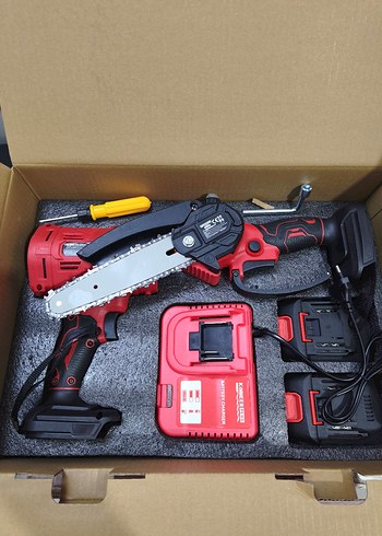 Şarjlı Testere ve Hav Üfleme Makinesi - Görsel 2