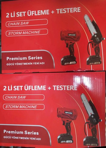 Şarjlı Testere ve Hav Üfleme Makinesi - Görsel 3