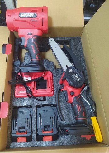 Şarjlı Testere ve Hav Üfleme Makinesi - Görsel 5