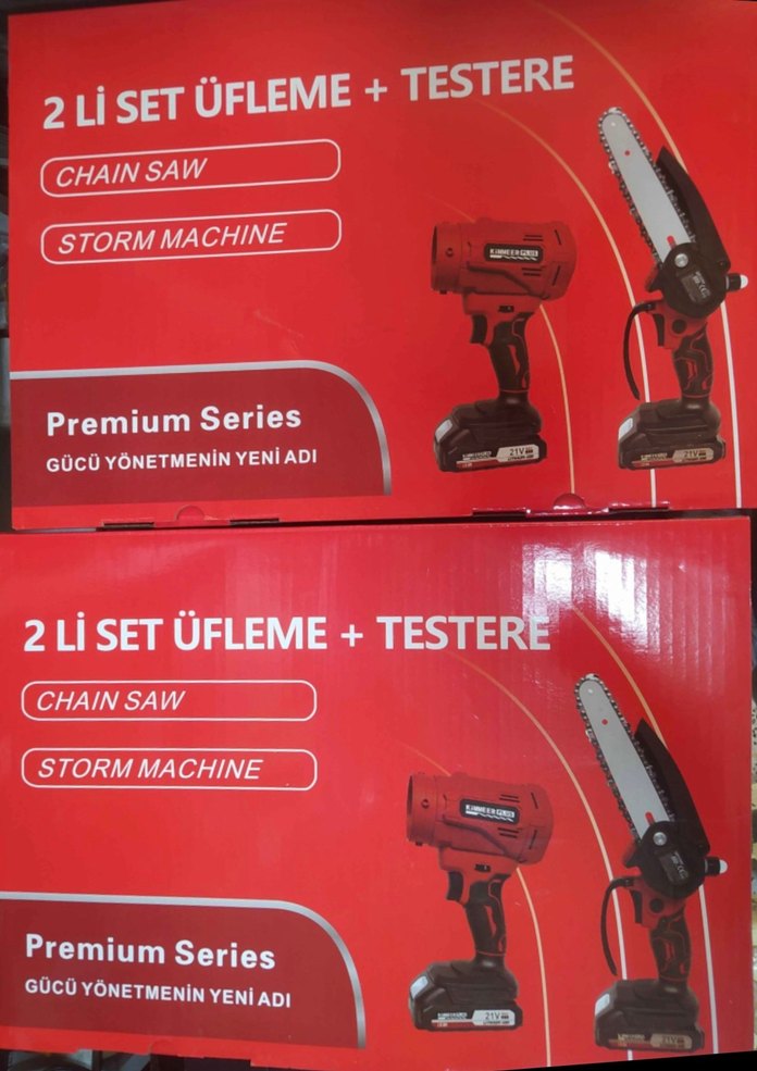 Şarjlı Testere ve Hav Üfleme Makinesi - Görsel 3