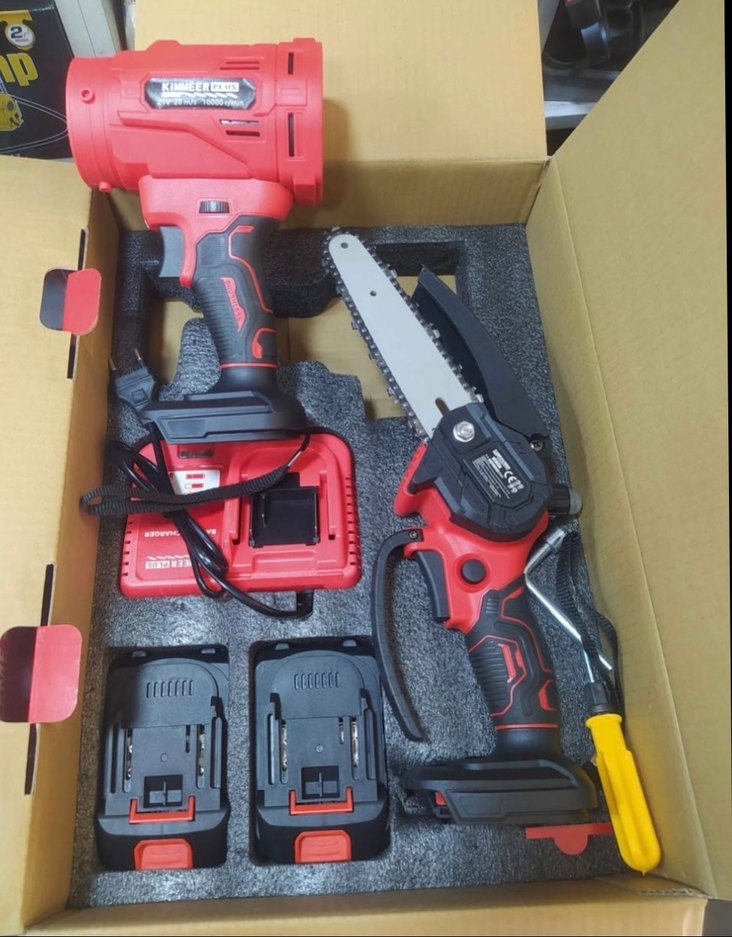 Şarjlı Testere ve Hava Üfleme Makinesi - Görsel 5