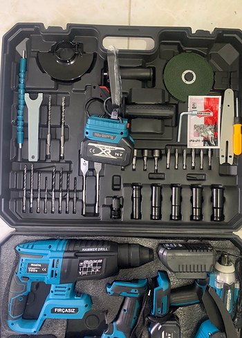 Beden Şarjlı Matkap 6 Lı set