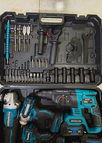 Şarjlı Matkap 4 Lü set - Görsel 3