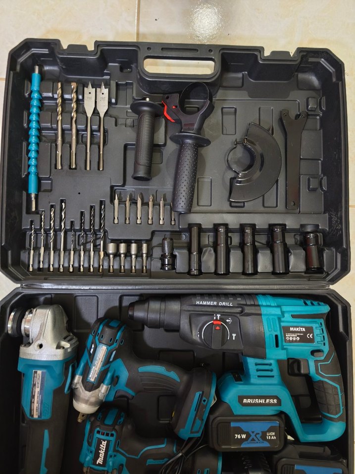 Şarjlı Matkap 4 Lü set - Görsel 3