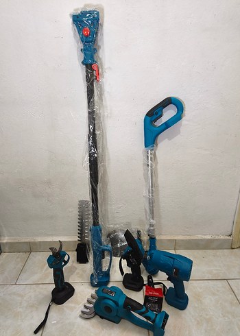 Şarjlı 6 Lı Bahçe Aletleri Seti - Görsel 2