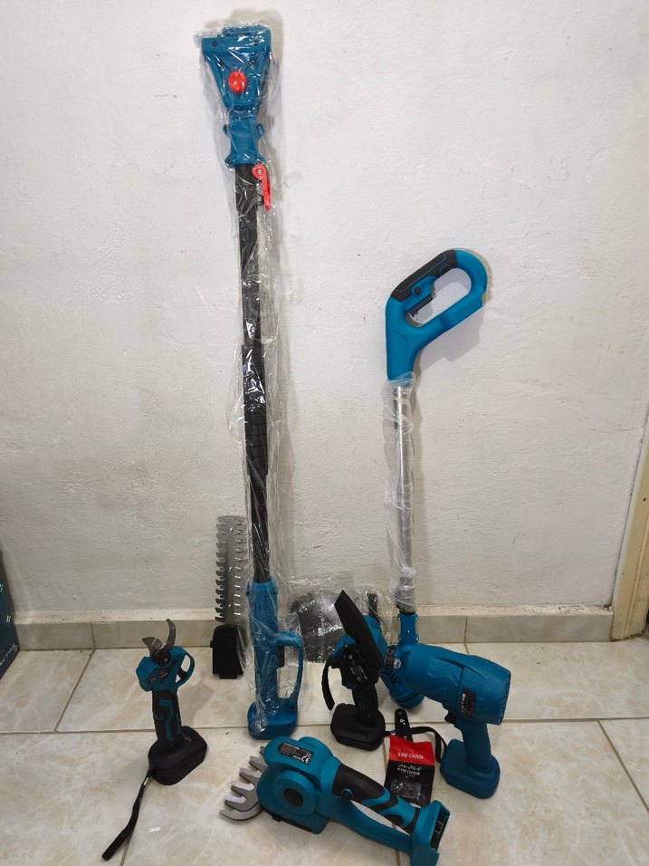 Şarjlı 6 Lı Bahçe Aletleri Seti - Görsel 2