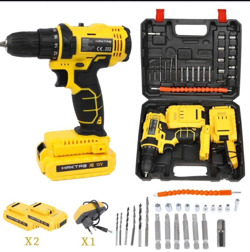 Şarjlı Matkap Seti - Görsel 3