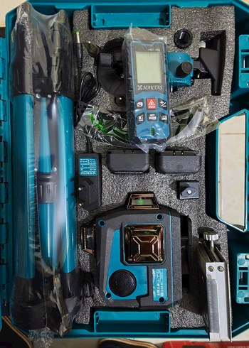 Şarjlı Lazer Terazi ve Metre - Görsel 5