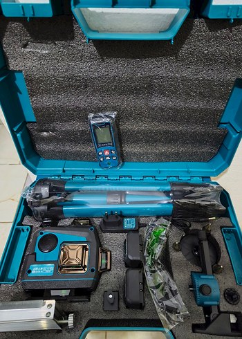 Şarjlı Lazer Terazi ve Metre - Görsel 3