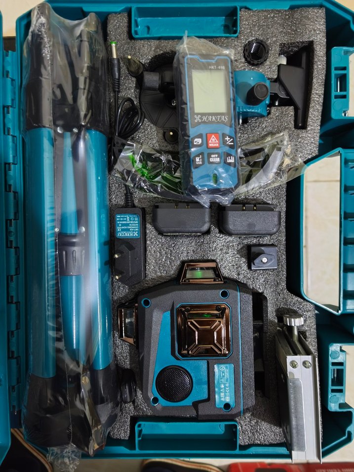 Şarjlı Lazer Terazi ve Metre - Görsel 5