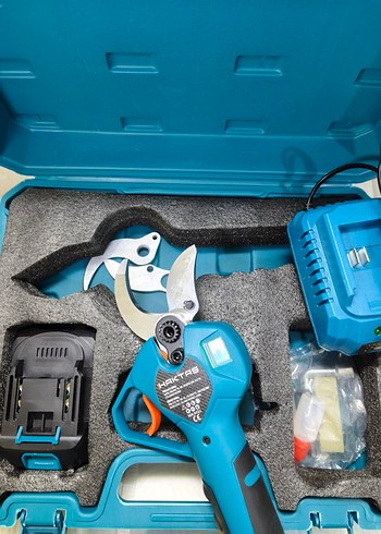 Şarjlı Testere Budama Makası ve Dipçik - Görsel 4