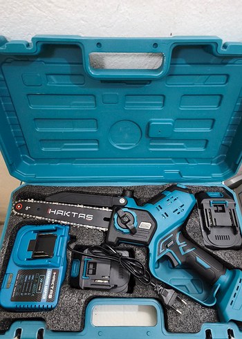 Şarjlı Testere Budama Makası ve Dipçik - Görsel 2