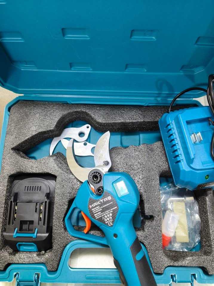 Şarjlı Testere Budama Makası ve Dipçik - Görsel 4