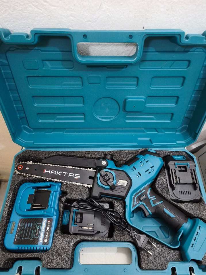 Şarjlı Testere ve Budama Makası 2 Li set - Görsel 3