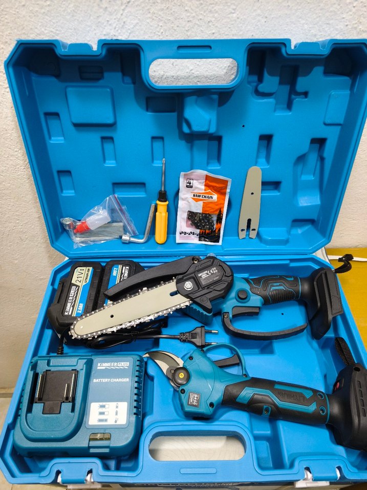 Şarjlı Testere seti Budama Makası - Görsel 2