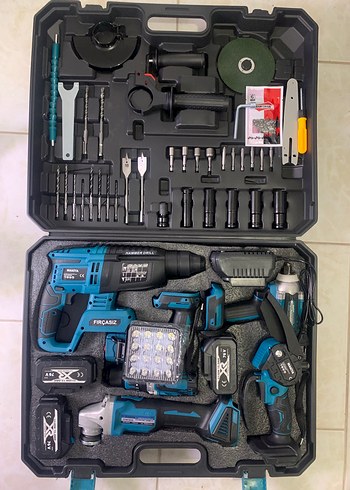 Şarjlı Matkap 6 Lı set