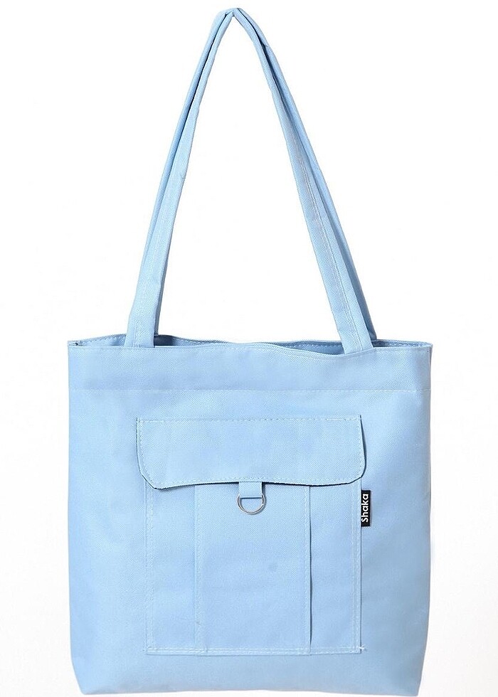 Mavi kol ve omuz çantası - Görsel 2