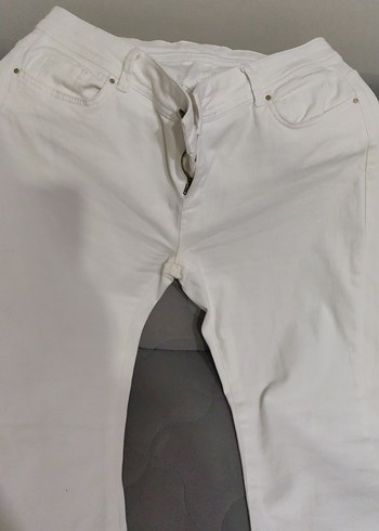 Collezione Beyaz Kadın Pantolon Midi Boy