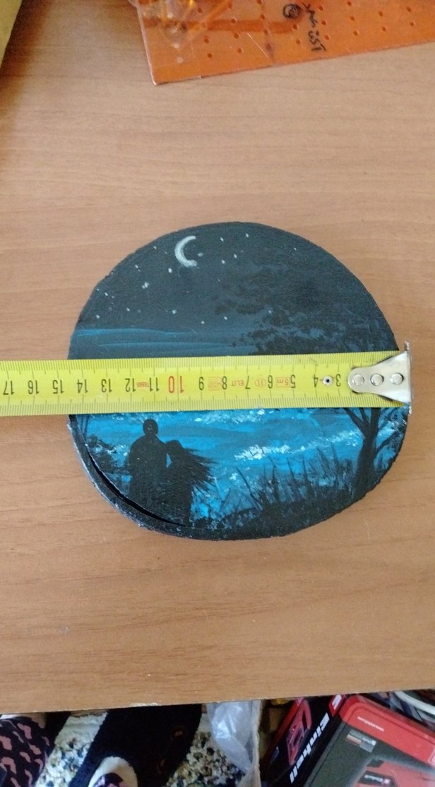 Ahşap boyama hediyelik dekor - Görsel 2