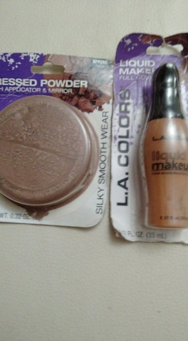 Bej Pudra ve Likit Makyaj Seti,yurtdışından - Görsel 4