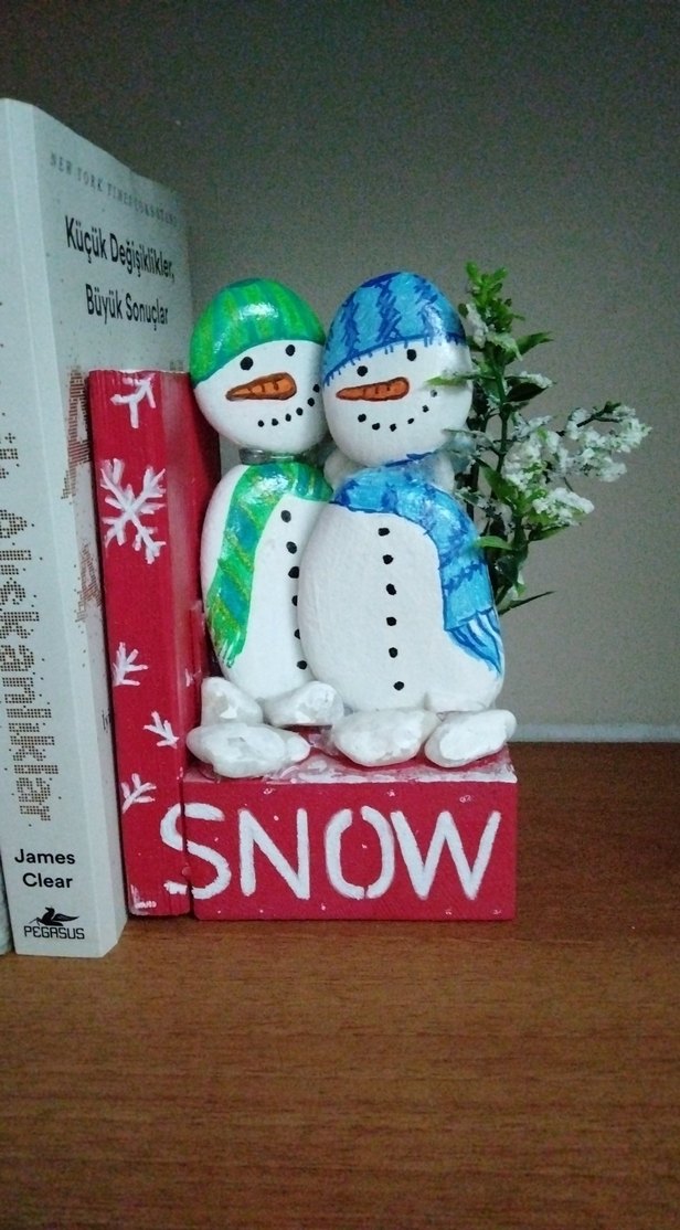 Kitap tutucu özel tasarım dekor - Görsel 2