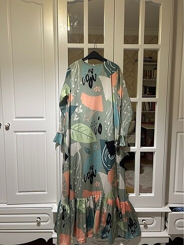 Suud Collection Desenli elbise