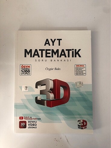 3d ayt matematik