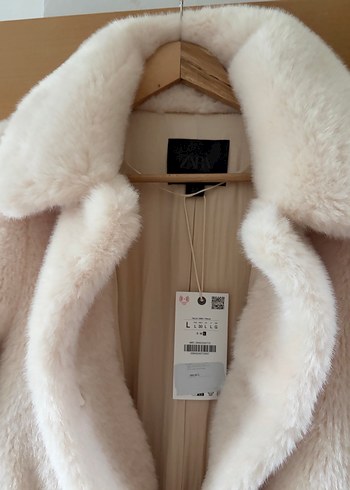 Zara Kemerli Kürk Kaban - Görsel 5