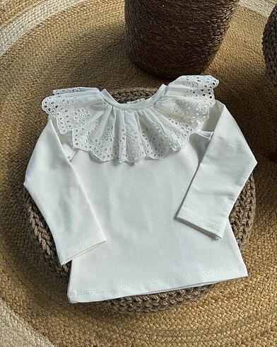 Diğer Fiston Detaylı Ekru Body Bluz
