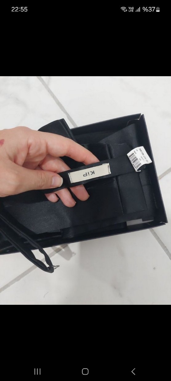 Siyah Erkek Papyon Seti - Görsel 3