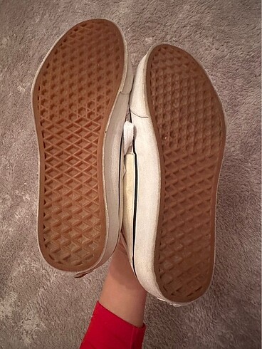 39 Beden beyaz Renk Krem rengi bir iki kez giyilmiş Vans