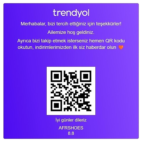 Afrshoes sizlere trnt ayakkabıları sonar