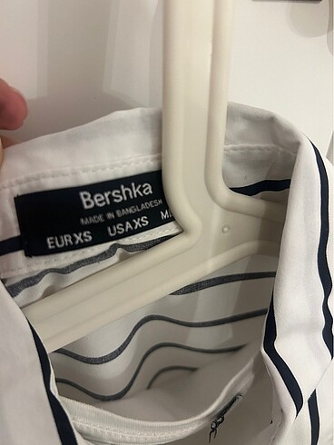 Bershka çizgili gömlek